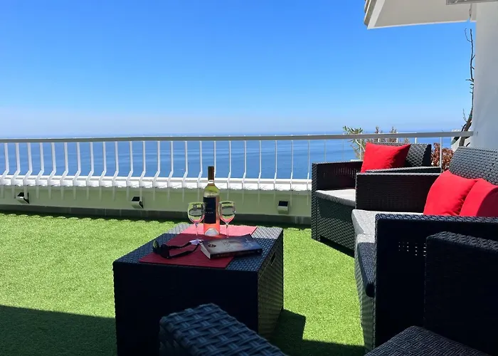 Axenic Oasis - Panoramic Ocean View, 2 Bedrooms, 2 Bathrooms, New Redesign セシンブラ