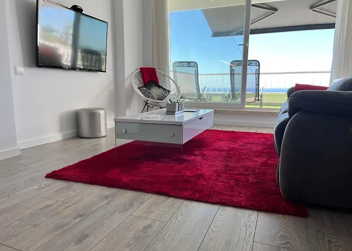 Axenic Oasis - Panoramic Ocean View, 2 Bedrooms, 2 Bathrooms, New Redesign アパート セシンブラ